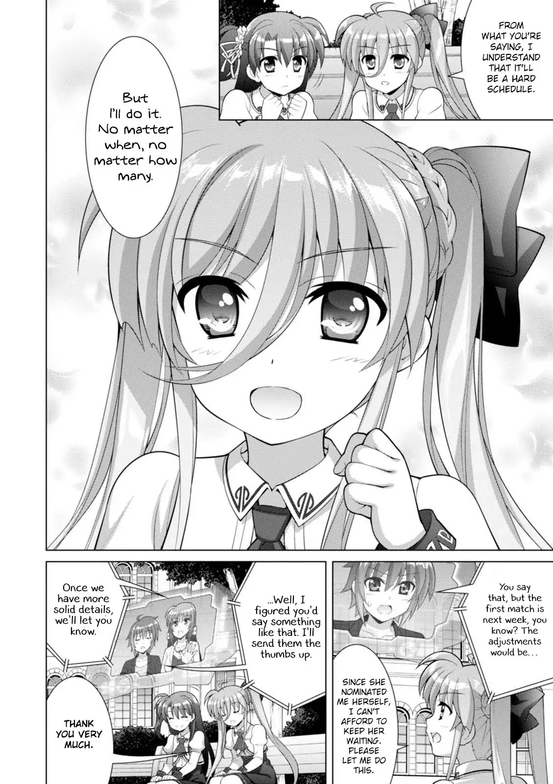 Mahou Shoujo Lyrical Nanoha Vivid Chapter 100 page 16 - Chapter 100: Hegemon Style Einhart Stratos