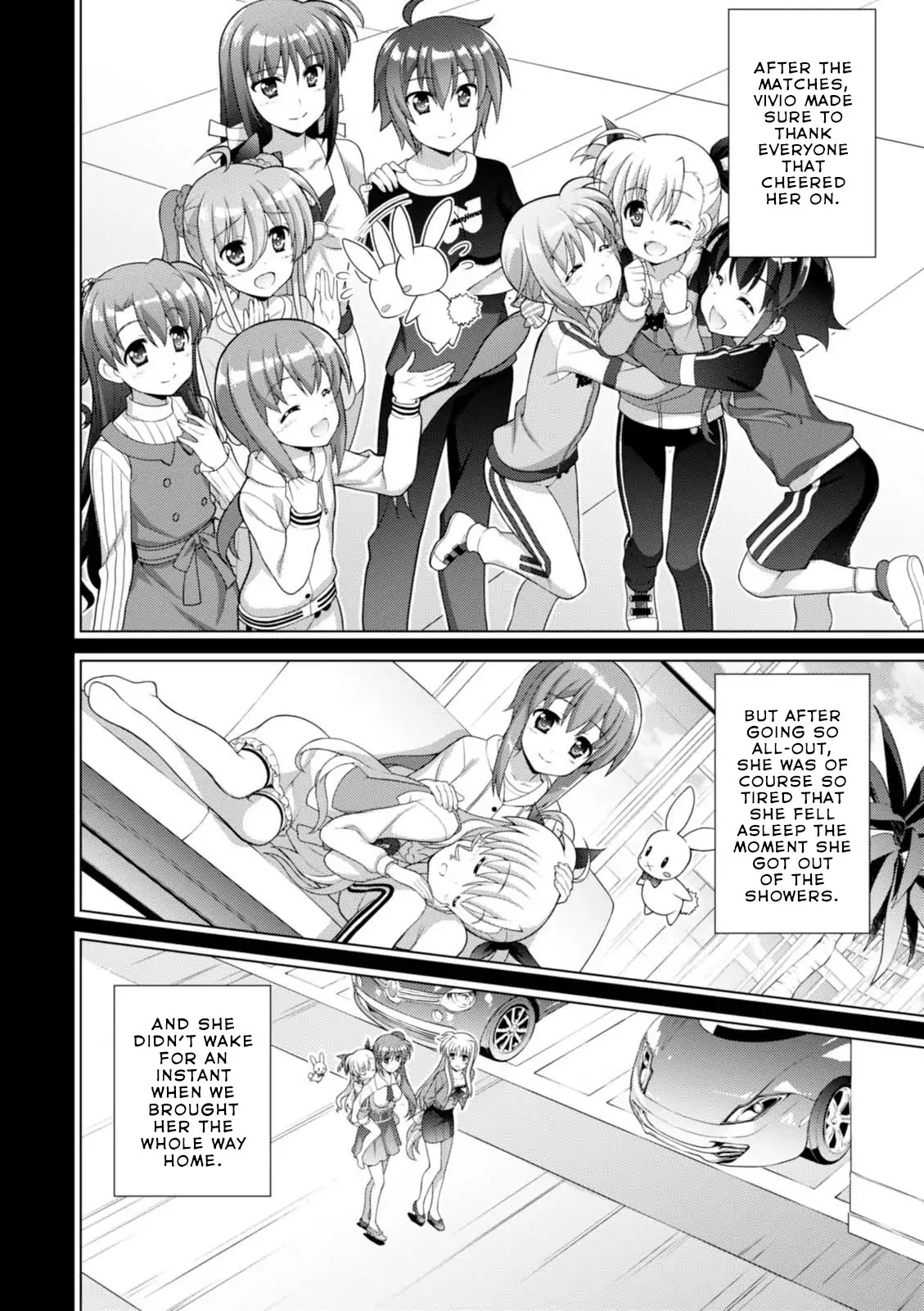 Mahou Shoujo Lyrical Nanoha Vivid Chapter 100 page 2 - Chapter 100: Hegemon Style Einhart Stratos