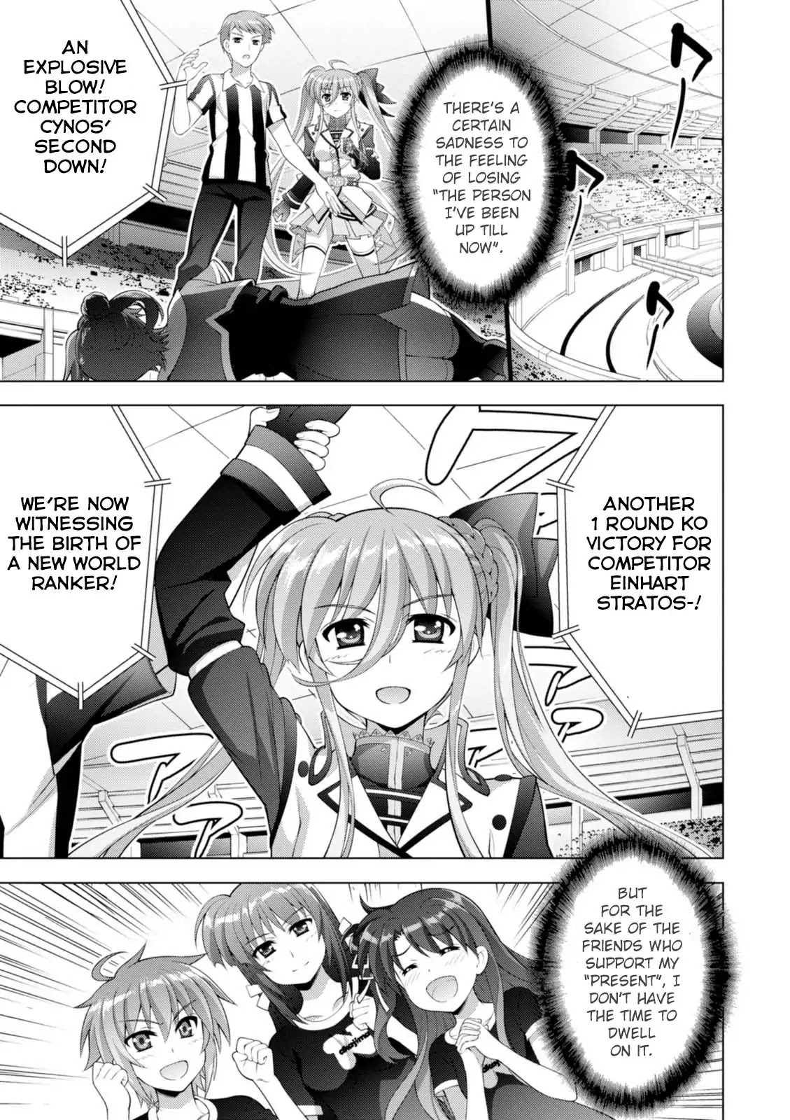 Mahou Shoujo Lyrical Nanoha Vivid Chapter 100 page 21 - Chapter 100: Hegemon Style Einhart Stratos