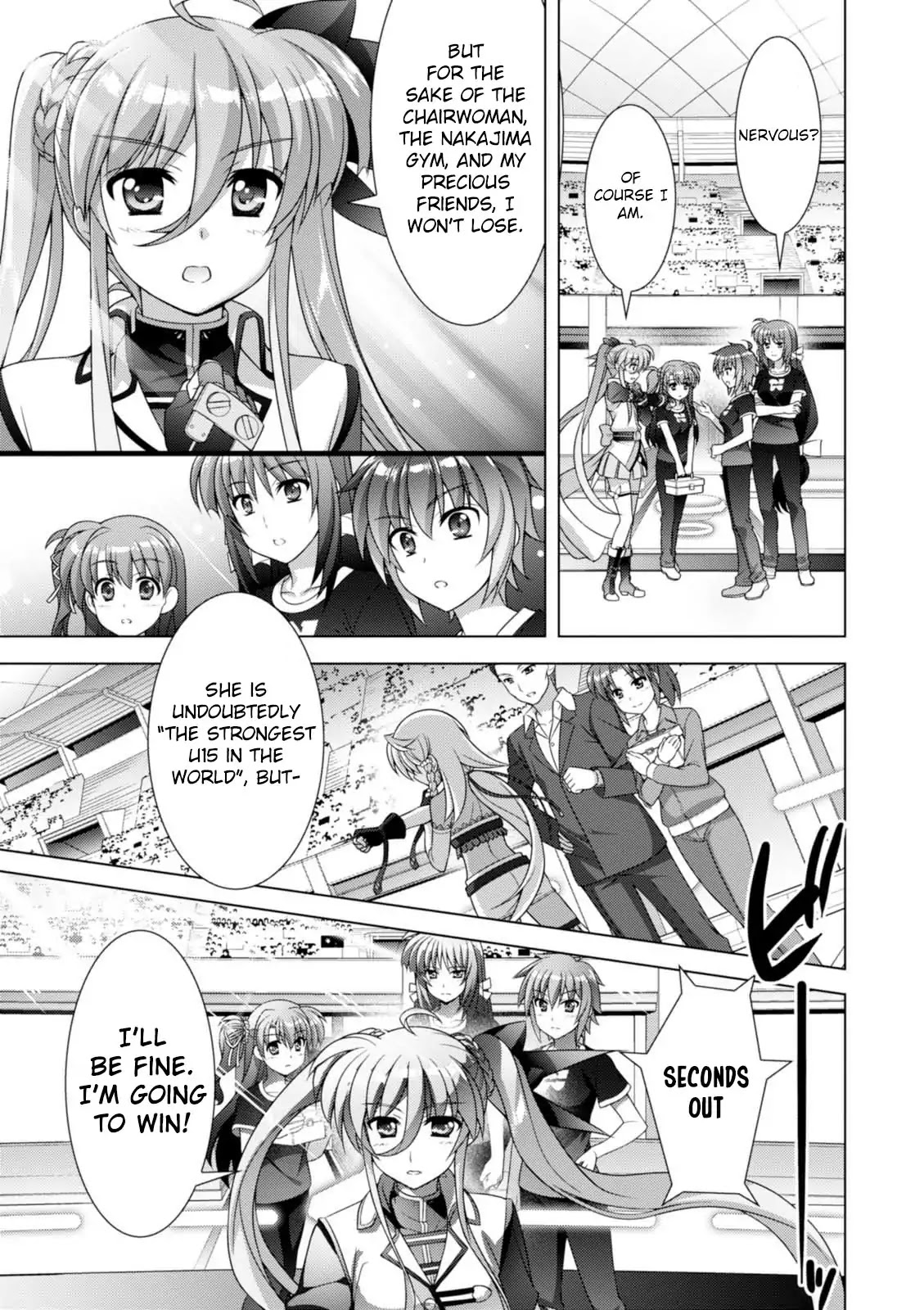 Mahou Shoujo Lyrical Nanoha Vivid Chapter 100 page 25 - Chapter 100: Hegemon Style Einhart Stratos