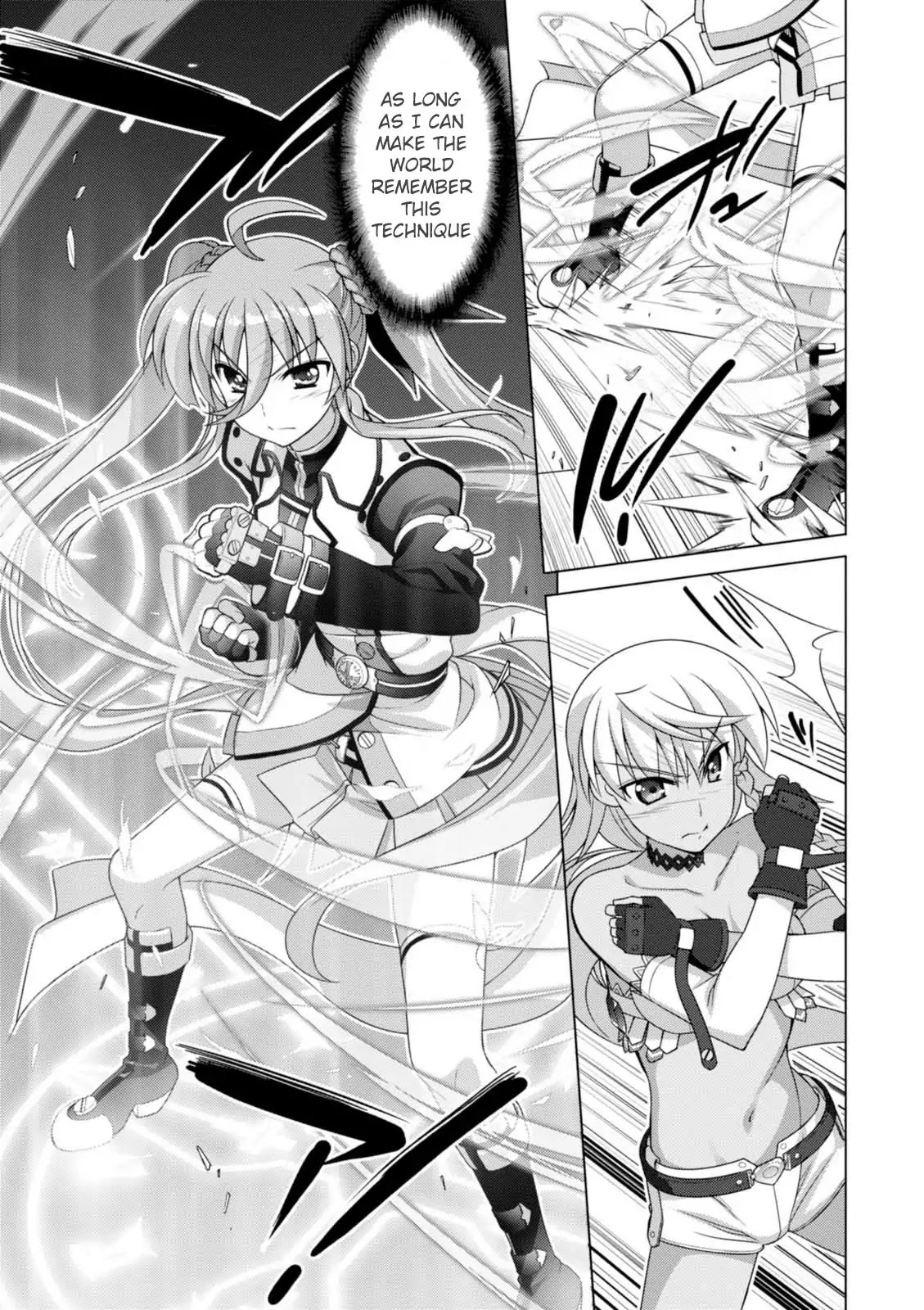 Mahou Shoujo Lyrical Nanoha Vivid Chapter 100 page 27 - Chapter 100: Hegemon Style Einhart Stratos