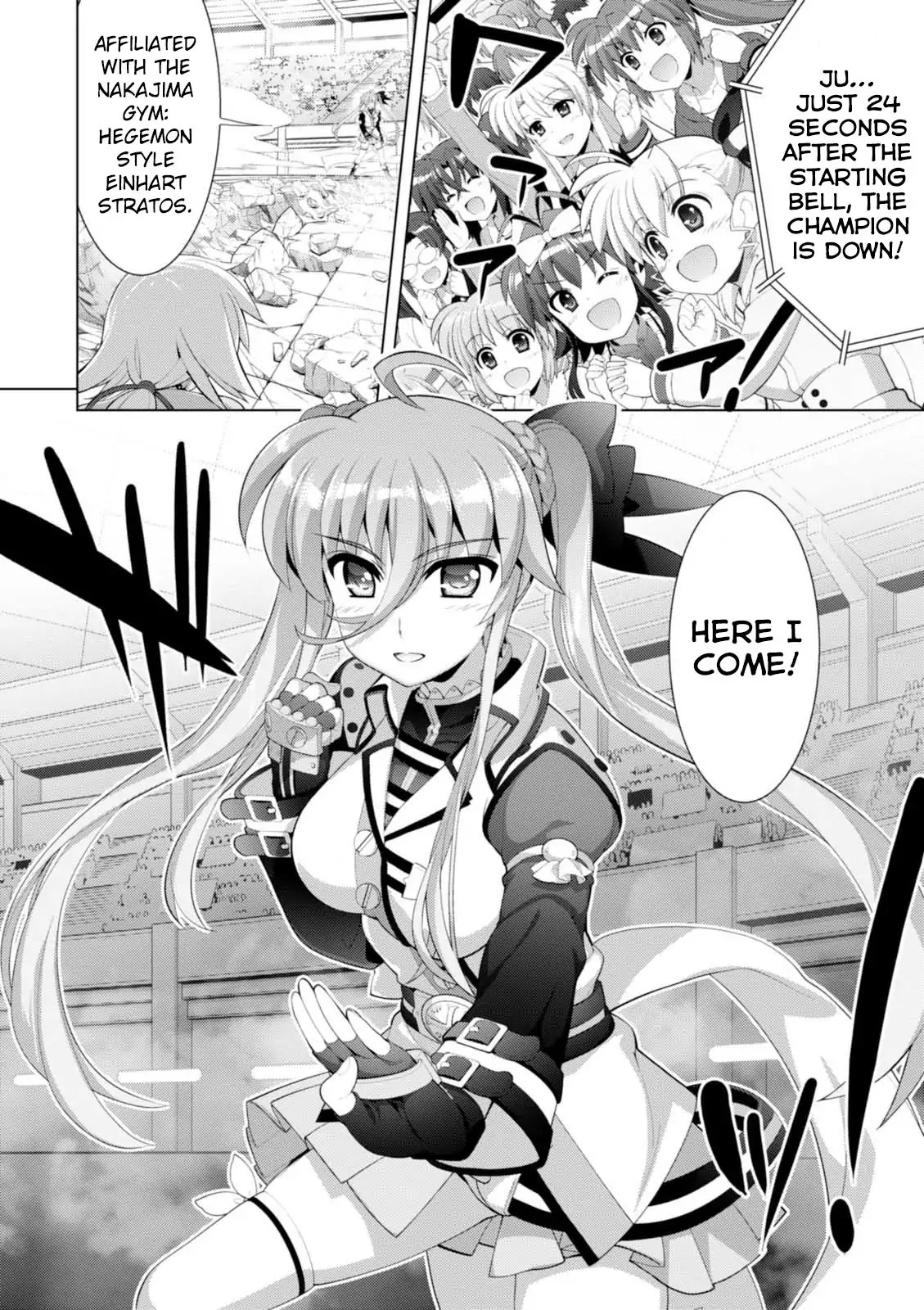 Mahou Shoujo Lyrical Nanoha Vivid Chapter 100 page 29 - Chapter 100: Hegemon Style Einhart Stratos