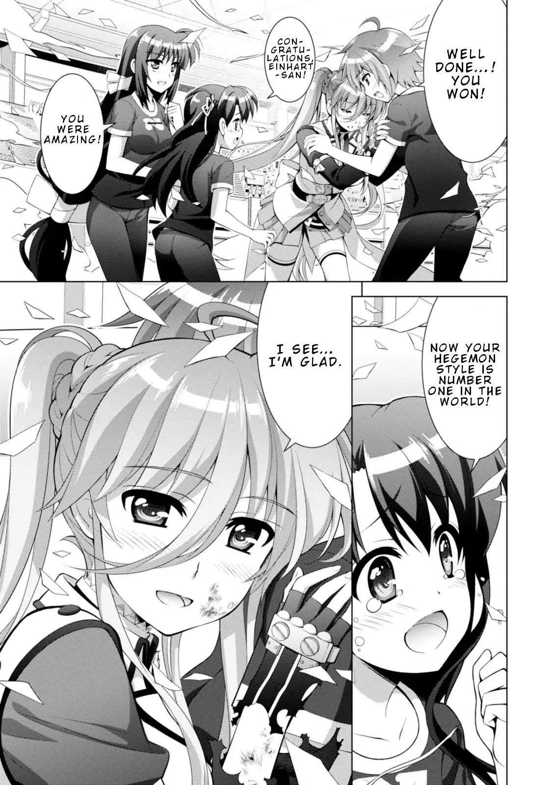 Mahou Shoujo Lyrical Nanoha Vivid Chapter 101 page 19 - Chapter 101: Number One in the World