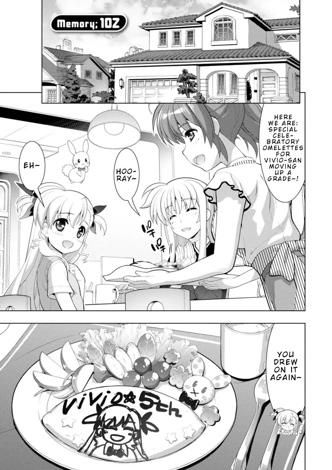 Mahou Shoujo Lyrical Nanoha Vivid Chapter 102 page 1 - Chapter 102: Towards a Vivid Future