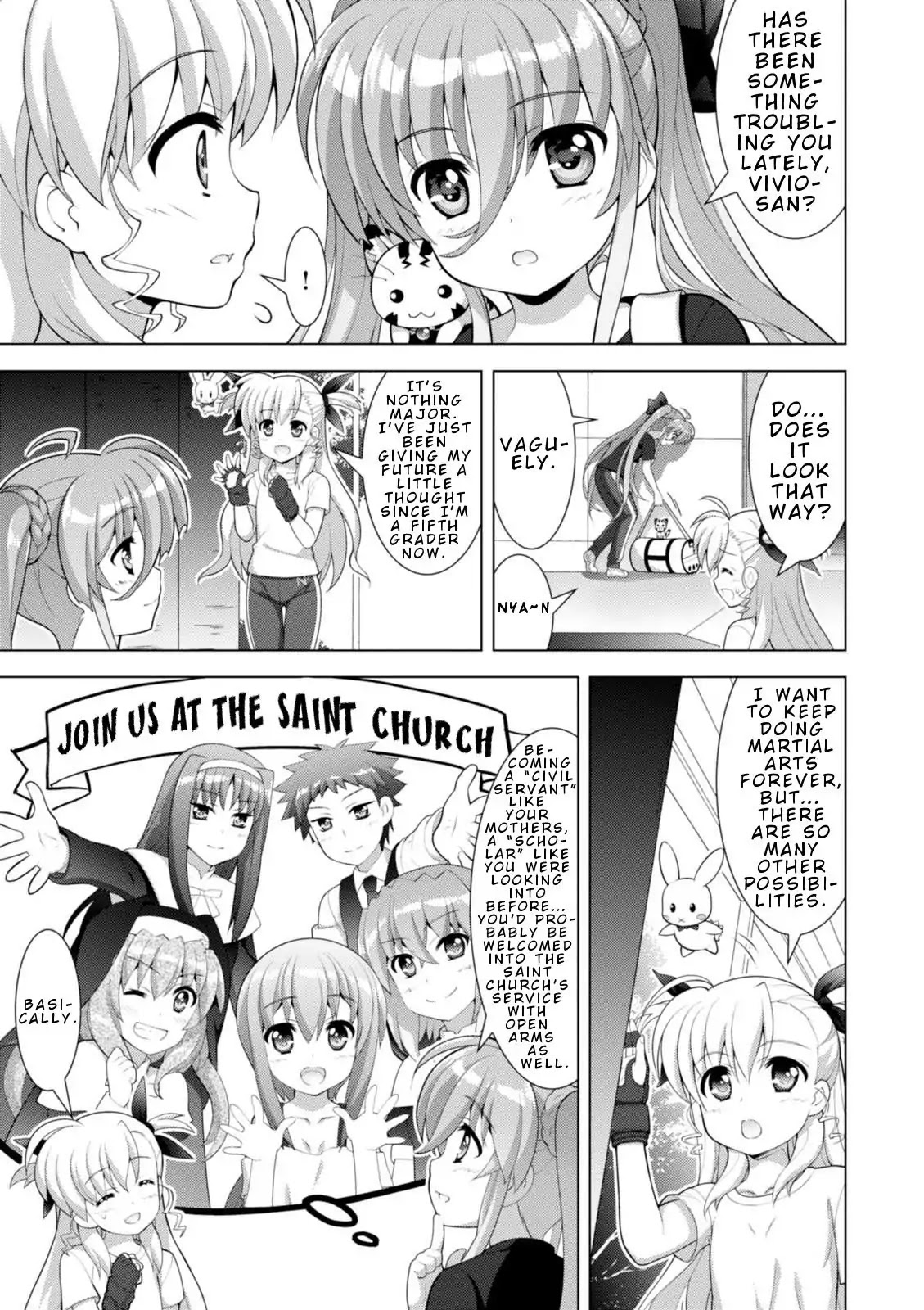 Mahou Shoujo Lyrical Nanoha Vivid Chapter 102 page 19 - Chapter 102: Towards a Vivid Future