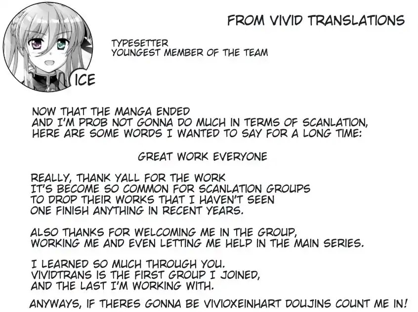 Mahou Shoujo Lyrical Nanoha Vivid Chapter 102 page 37 - Chapter 102: Towards a Vivid Future