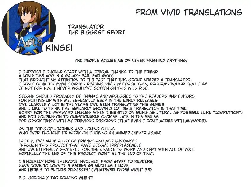 Mahou Shoujo Lyrical Nanoha Vivid Chapter 102 page 39 - Chapter 102: Towards a Vivid Future