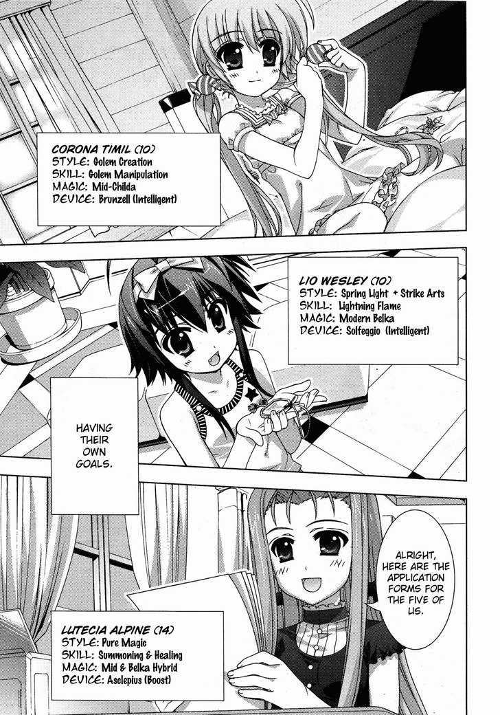 Mahou Shoujo Lyrical Nanoha Vivid Chapter 17 page 29 - Chapter 17 : Registration