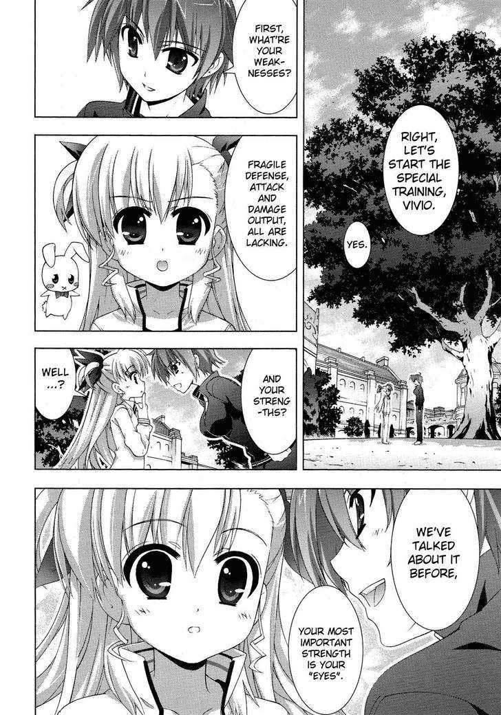 Mahou Shoujo Lyrical Nanoha Vivid Chapter 20 page 12 - Chapter 20 : Secret Training!