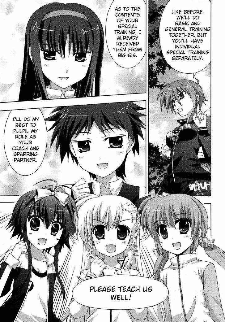Mahou Shoujo Lyrical Nanoha Vivid Chapter 20 page 5 - Chapter 20 : Secret Training!