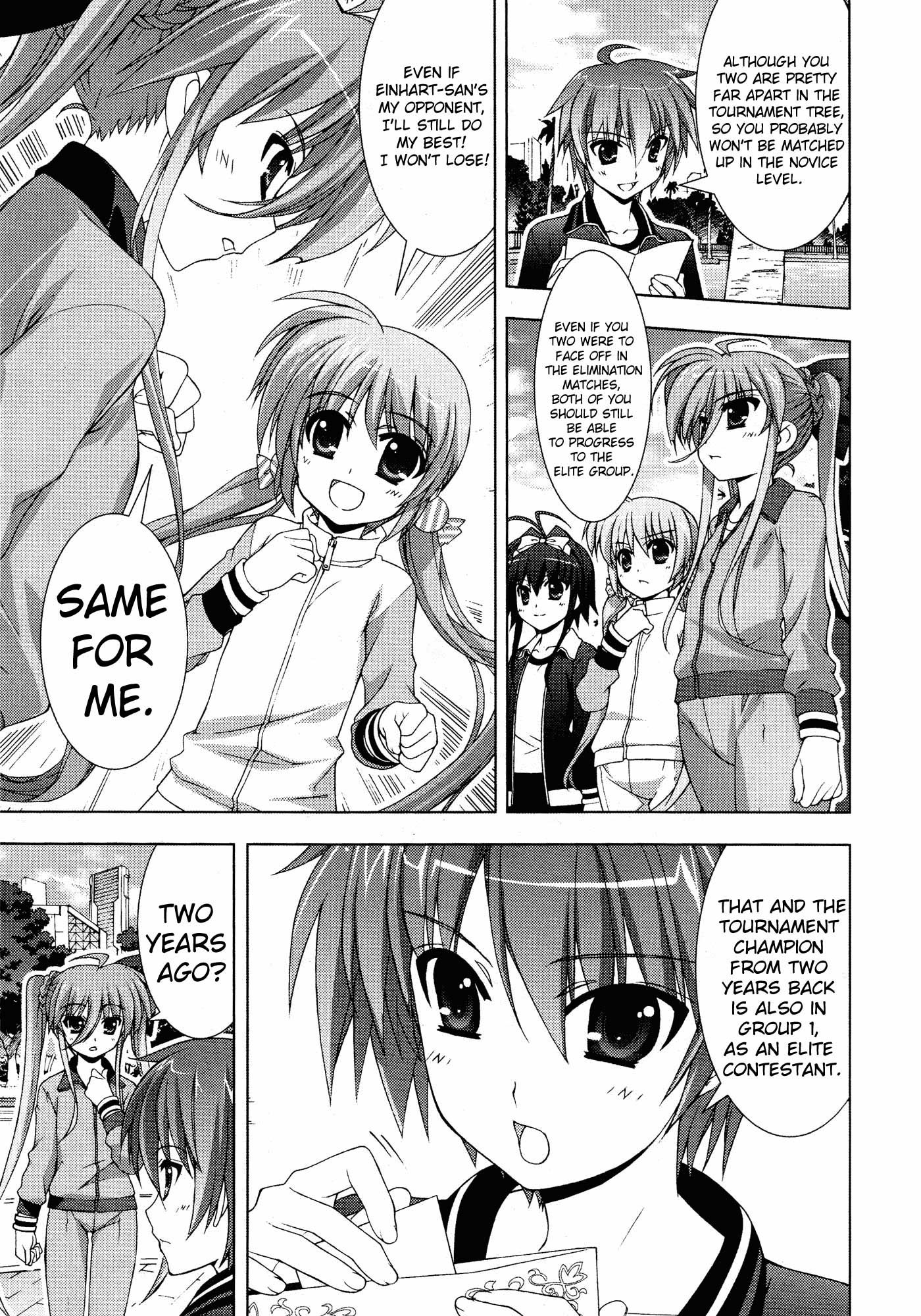 Mahou Shoujo Lyrical Nanoha Vivid Chapter 21 page 11 - Chapter 21 : Elimination Matches!