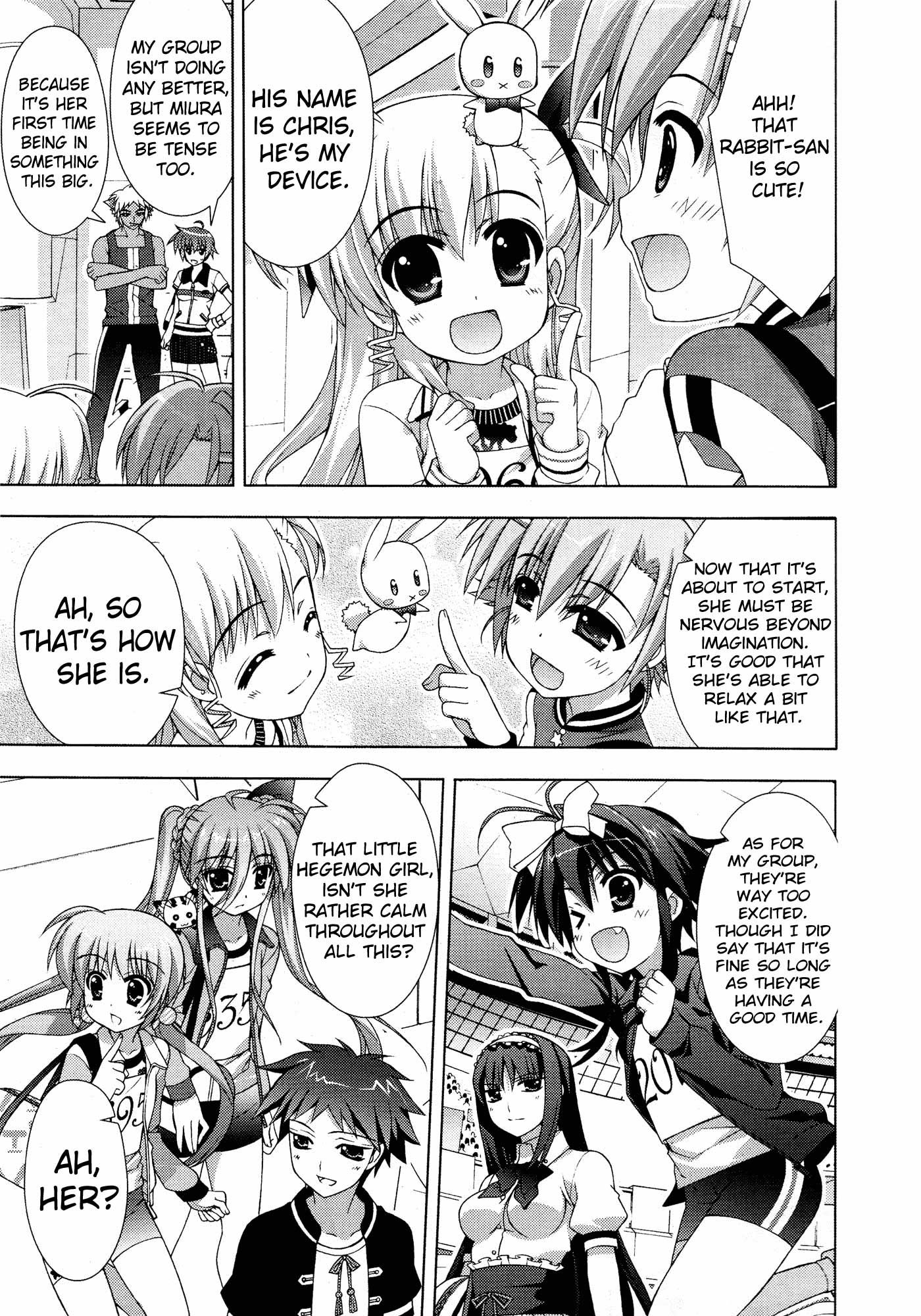 Mahou Shoujo Lyrical Nanoha Vivid Chapter 21 page 21 - Chapter 21 : Elimination Matches!