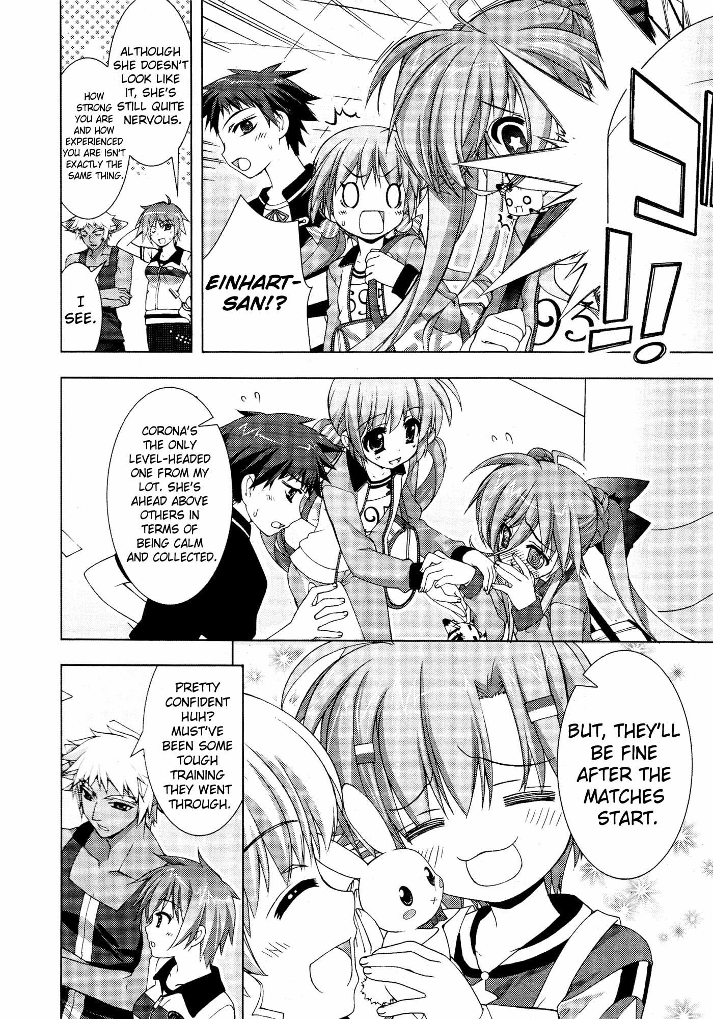 Mahou Shoujo Lyrical Nanoha Vivid Chapter 21 page 22 - Chapter 21 : Elimination Matches!