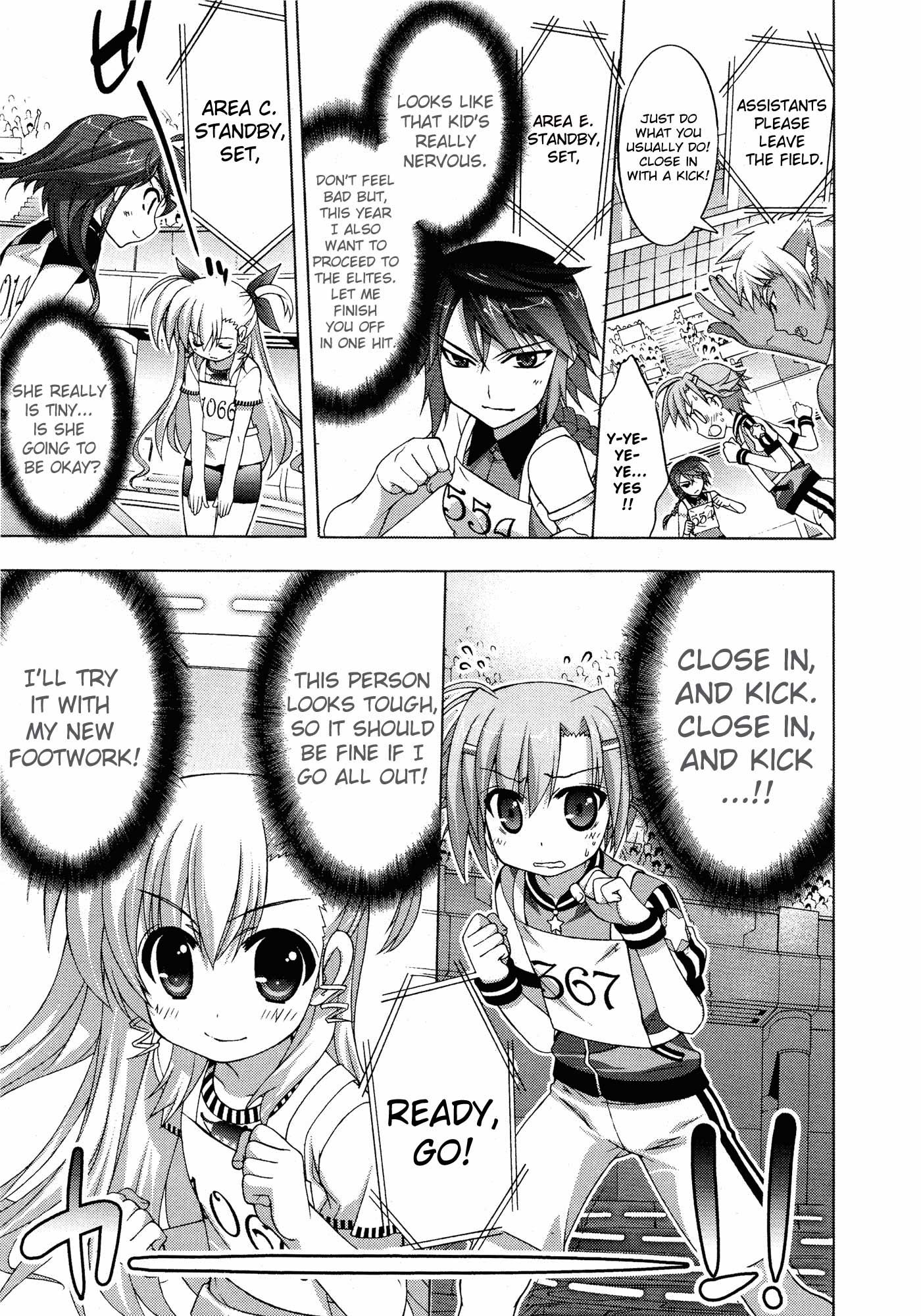 Mahou Shoujo Lyrical Nanoha Vivid Chapter 21 page 25 - Chapter 21 : Elimination Matches!