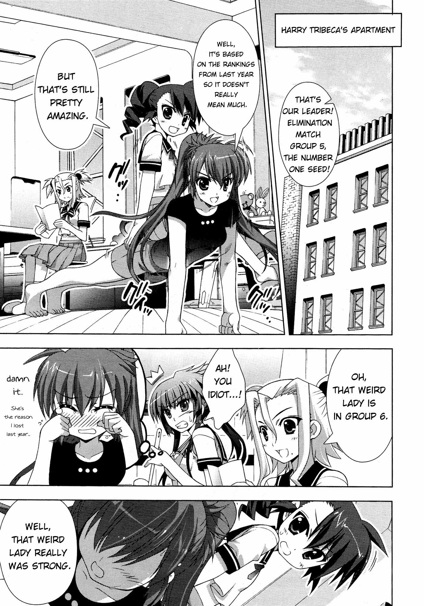 Mahou Shoujo Lyrical Nanoha Vivid Chapter 21 page 3 - Chapter 21 : Elimination Matches!