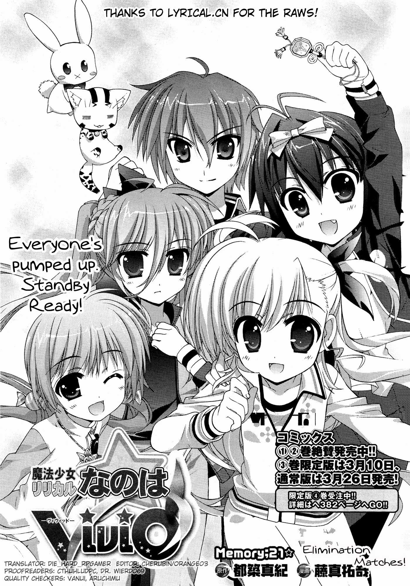 Mahou Shoujo Lyrical Nanoha Vivid Chapter 21 page 5 - Chapter 21 : Elimination Matches!