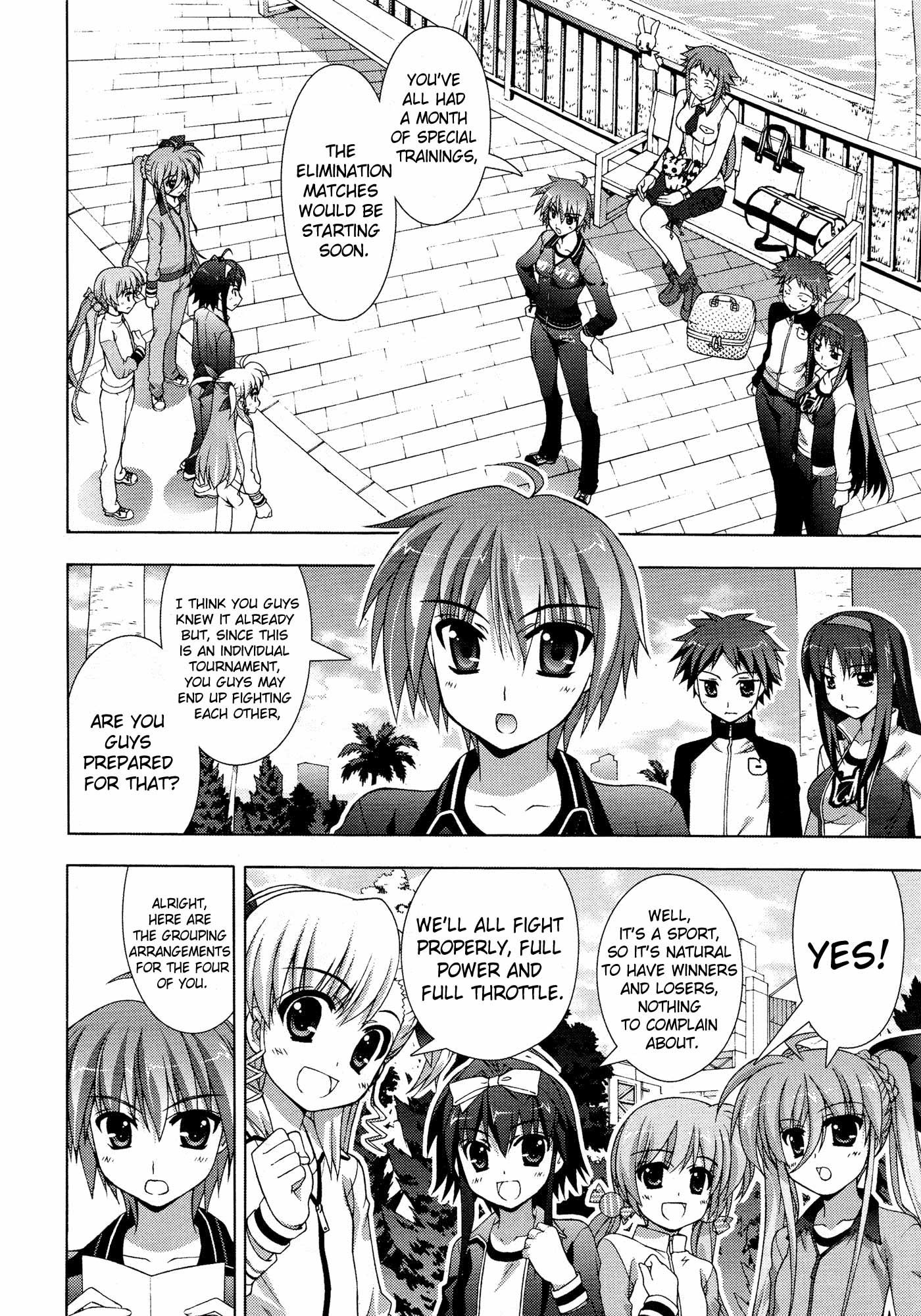 Mahou Shoujo Lyrical Nanoha Vivid Chapter 21 page 8 - Chapter 21 : Elimination Matches!