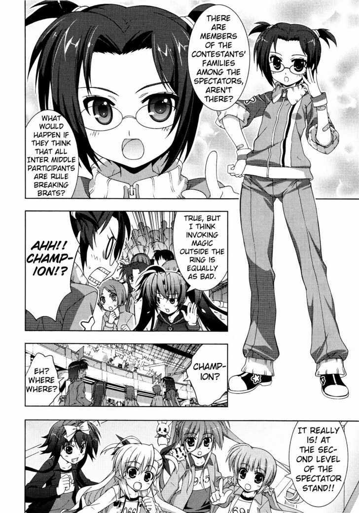 Mahou Shoujo Lyrical Nanoha Vivid Chapter 22 page 16 - Chapter 22 : Top Fighter!