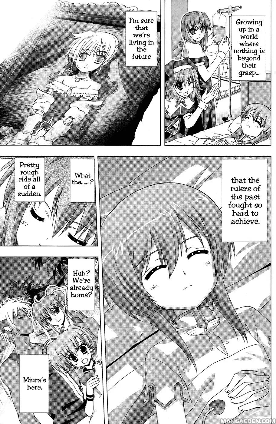 Mahou Shoujo Lyrical Nanoha Vivid Chapter 23.5 page 24 - Chapter 23.5: the Feeling of the Knight of the Iron Hammer