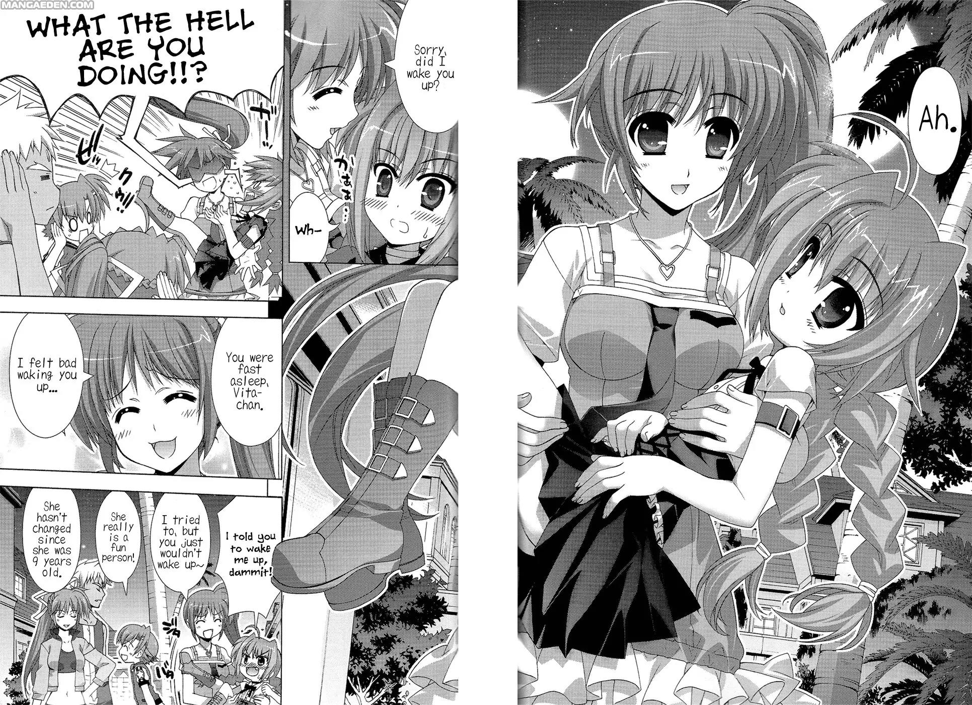 Mahou Shoujo Lyrical Nanoha Vivid Chapter 23.5 page 25 - Chapter 23.5: the Feeling of the Knight of the Iron Hammer