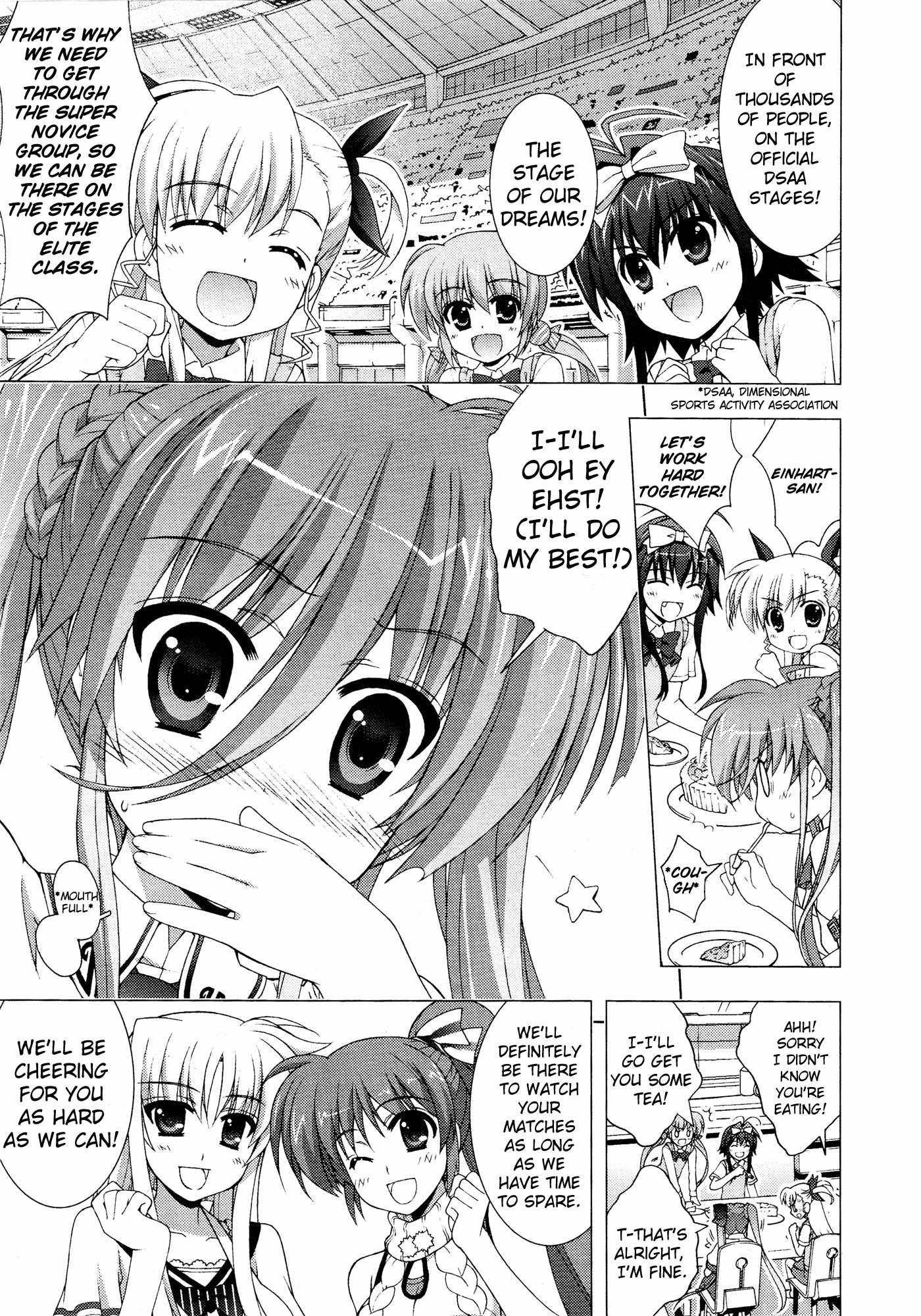 Mahou Shoujo Lyrical Nanoha Vivid Chapter 23 page 17 - Chapter 23 : Preliminaries Start!!