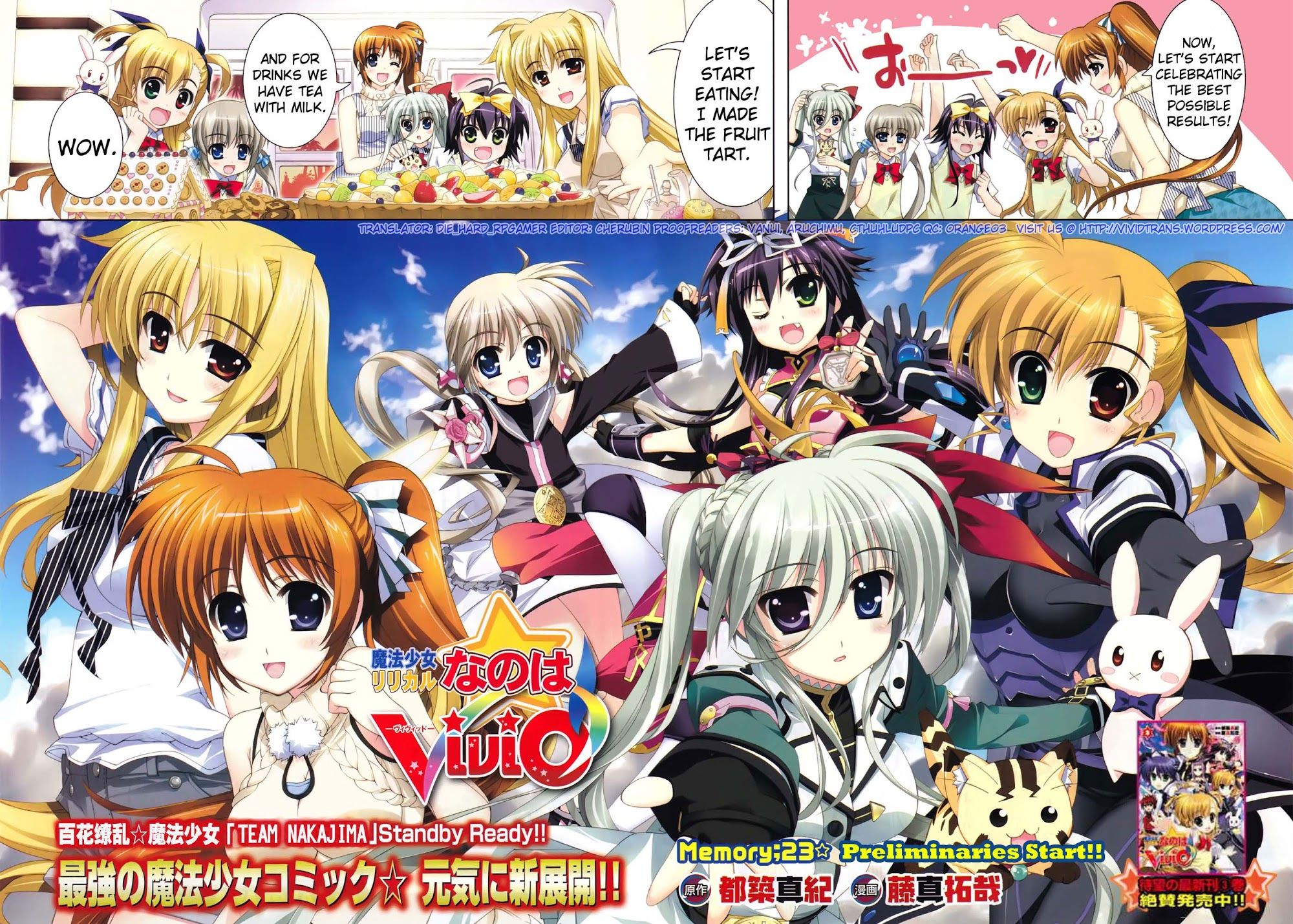 Mahou Shoujo Lyrical Nanoha Vivid Chapter 23 page 2 - Chapter 23 : Preliminaries Start!!