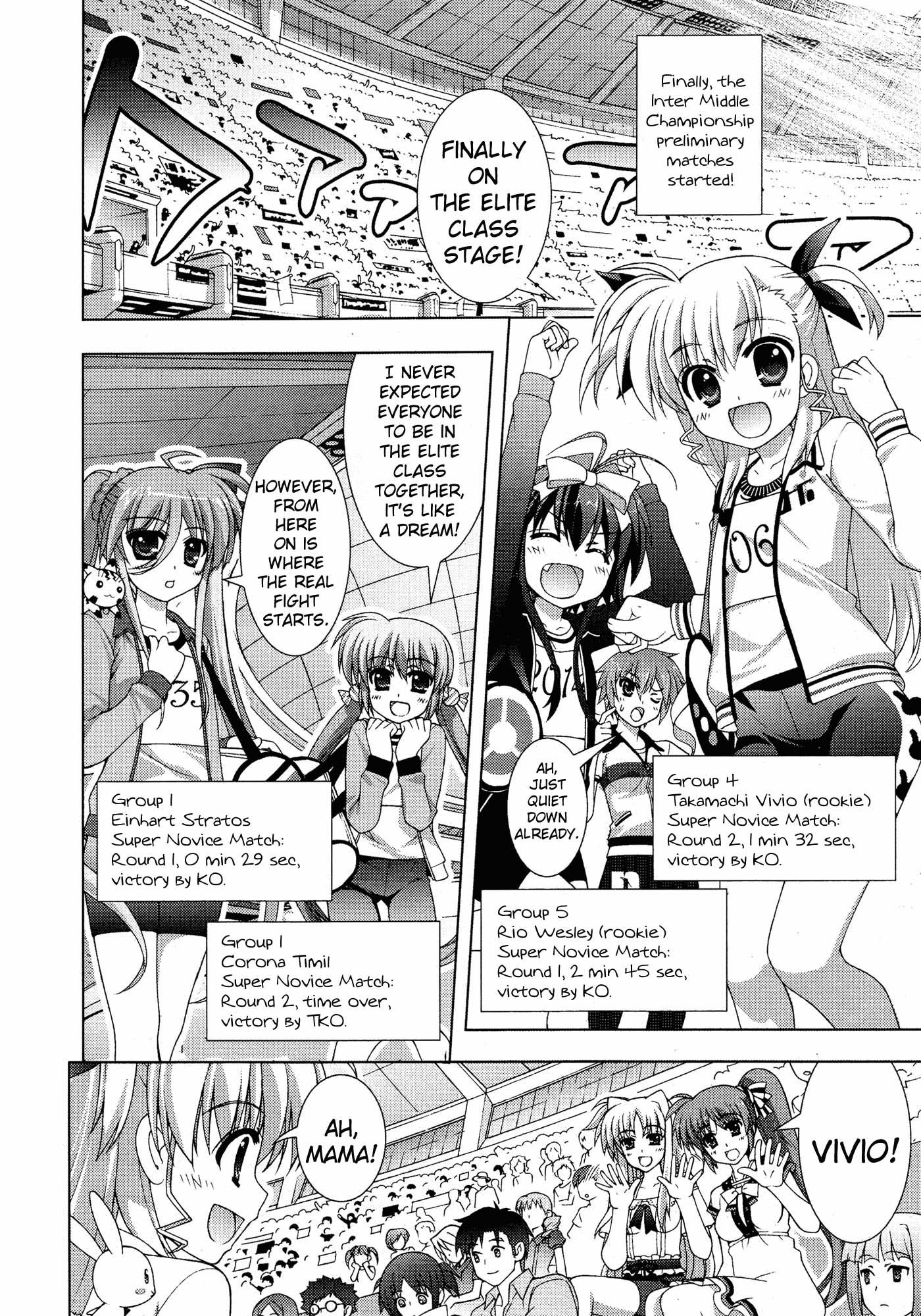 Mahou Shoujo Lyrical Nanoha Vivid Chapter 23 page 22 - Chapter 23 : Preliminaries Start!!