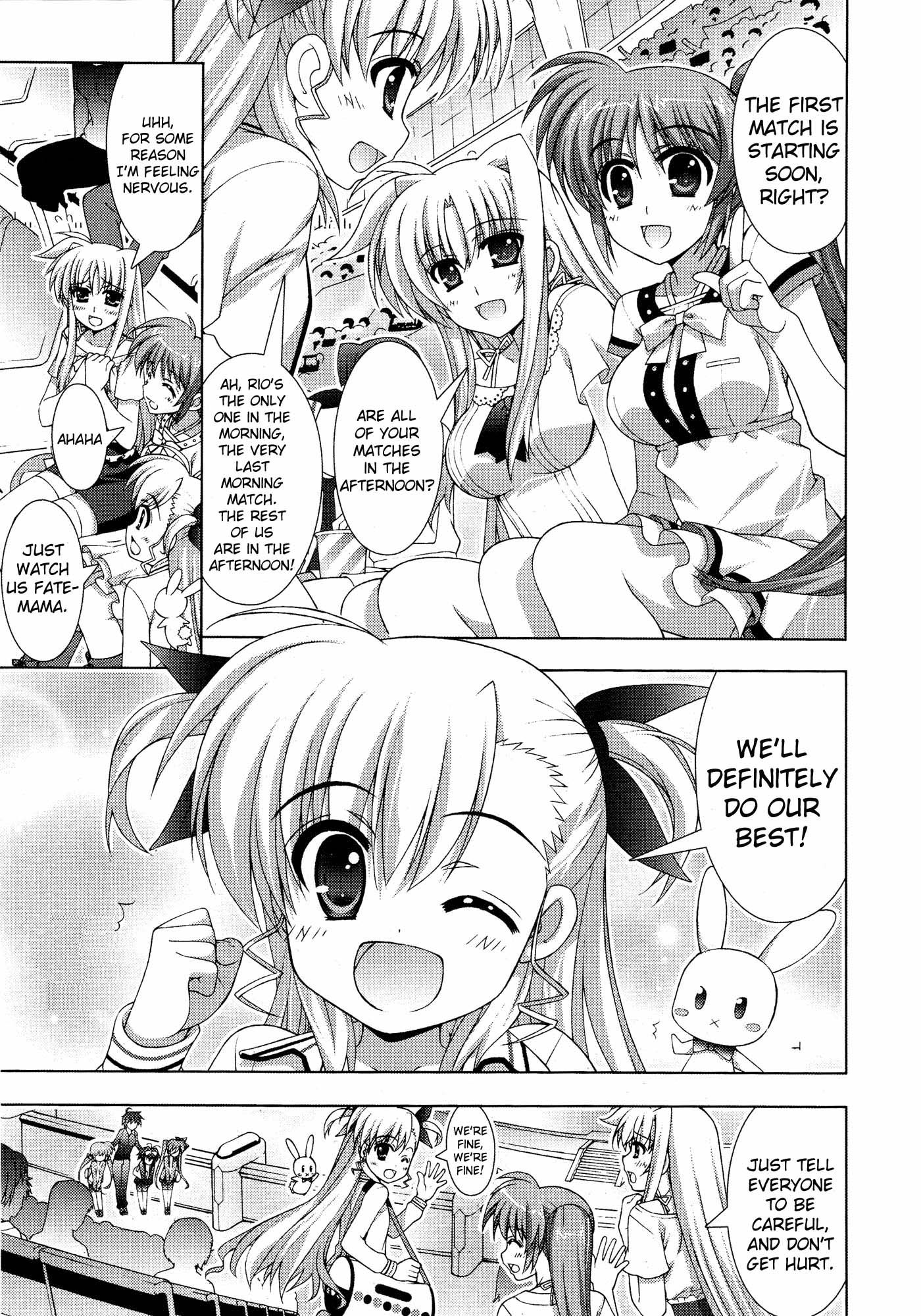 Mahou Shoujo Lyrical Nanoha Vivid Chapter 23 page 23 - Chapter 23 : Preliminaries Start!!