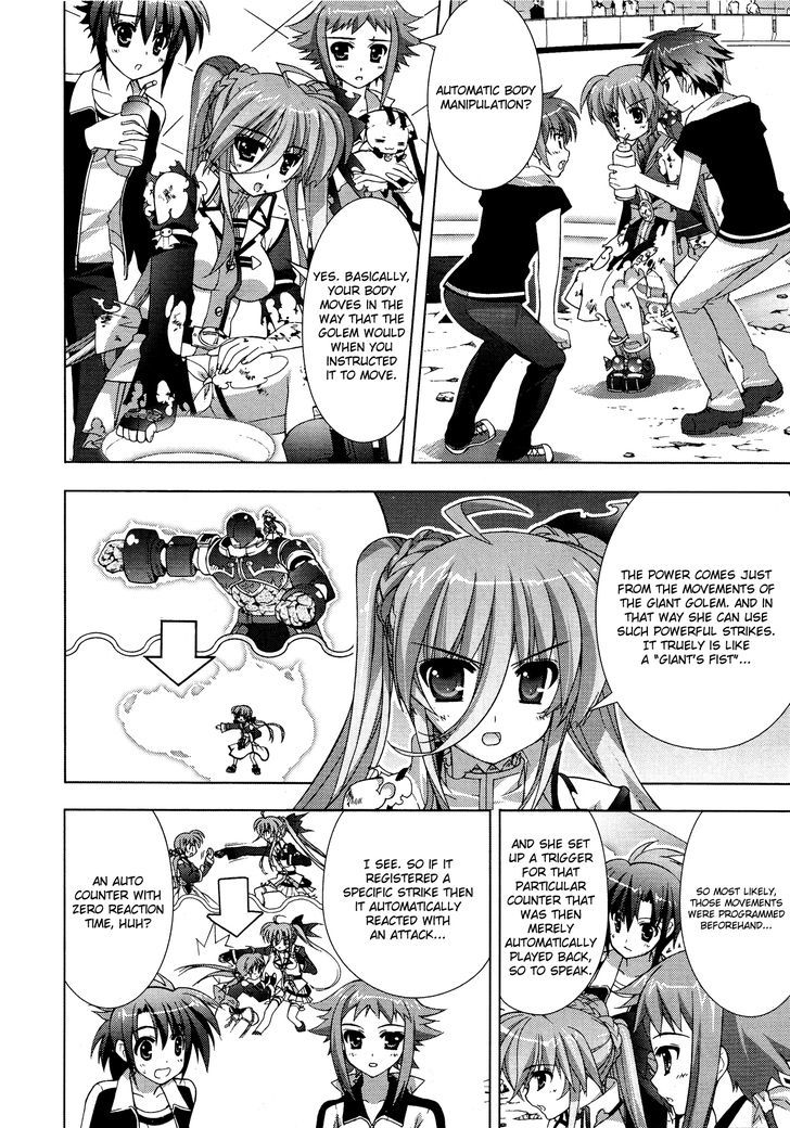 Mahou Shoujo Lyrical Nanoha Vivid Chapter 29 page 10 - Chapter 29 : Nephilim Fist!