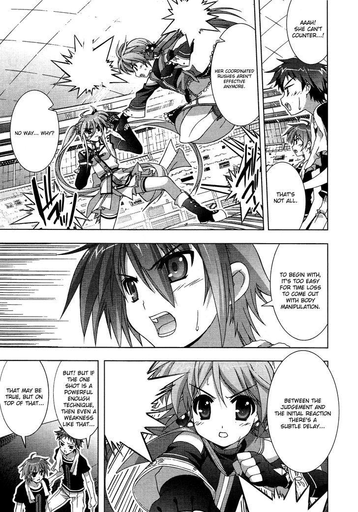Mahou Shoujo Lyrical Nanoha Vivid Chapter 29 page 16 - Chapter 29 : Nephilim Fist!