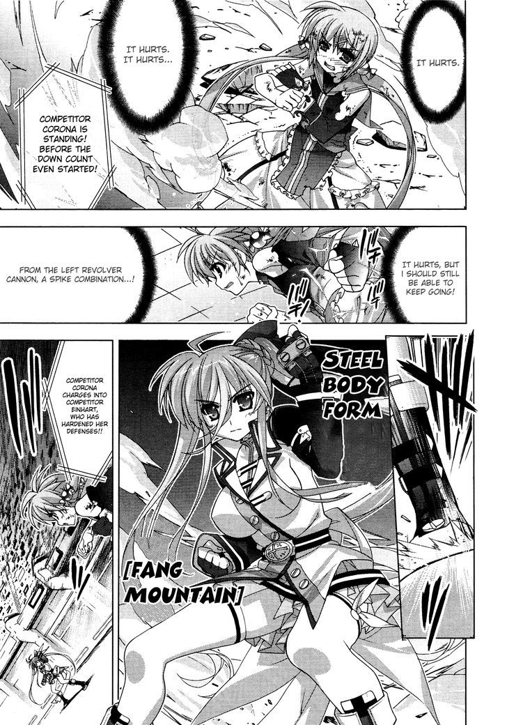 Mahou Shoujo Lyrical Nanoha Vivid Chapter 29 page 20 - Chapter 29 : Nephilim Fist!