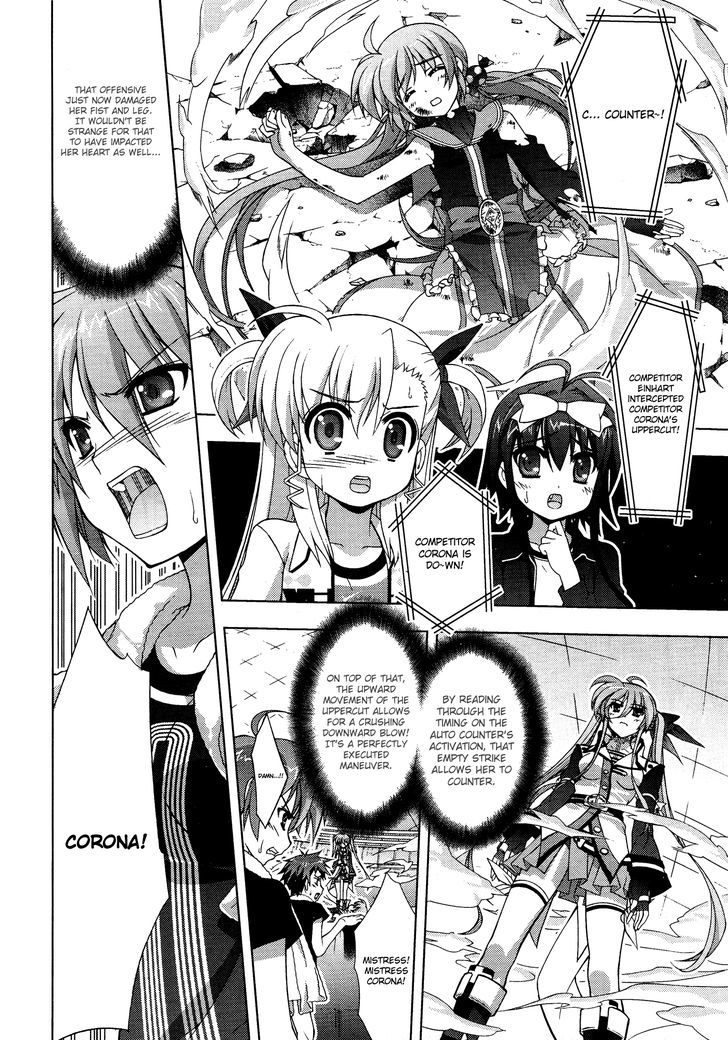Mahou Shoujo Lyrical Nanoha Vivid Chapter 29 page 24 - Chapter 29 : Nephilim Fist!