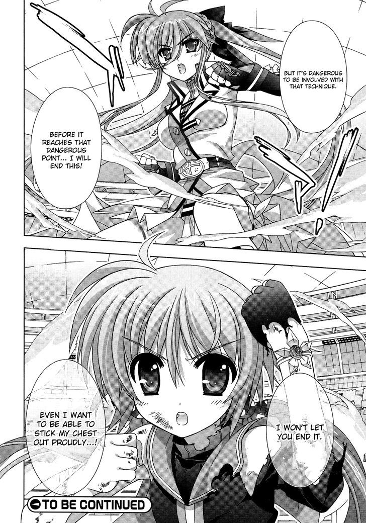 Mahou Shoujo Lyrical Nanoha Vivid Chapter 29 page 28 - Chapter 29 : Nephilim Fist!