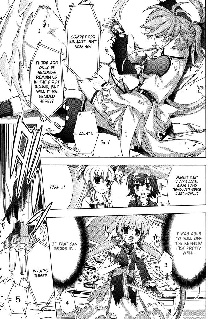 Mahou Shoujo Lyrical Nanoha Vivid Chapter 29 page 3 - Chapter 29 : Nephilim Fist!