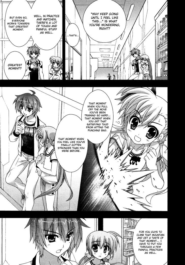 Mahou Shoujo Lyrical Nanoha Vivid Chapter 30 page 14 - Chapter 30 : Hegemon's Fist, Creator's Wish