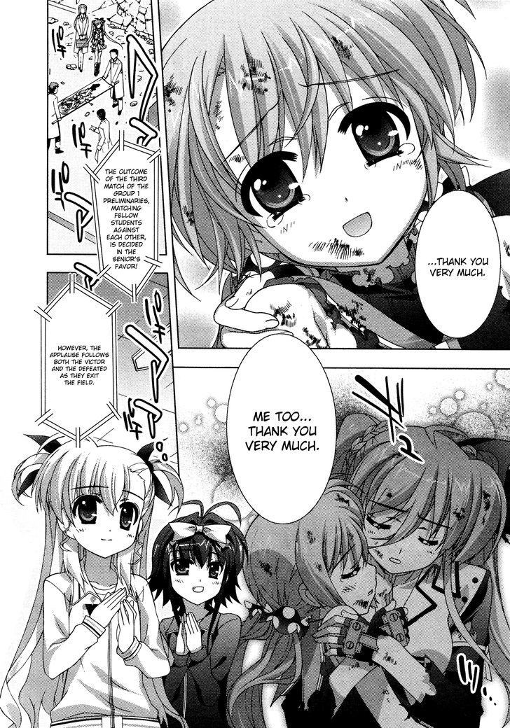 Mahou Shoujo Lyrical Nanoha Vivid Chapter 30 page 24 - Chapter 30 : Hegemon's Fist, Creator's Wish