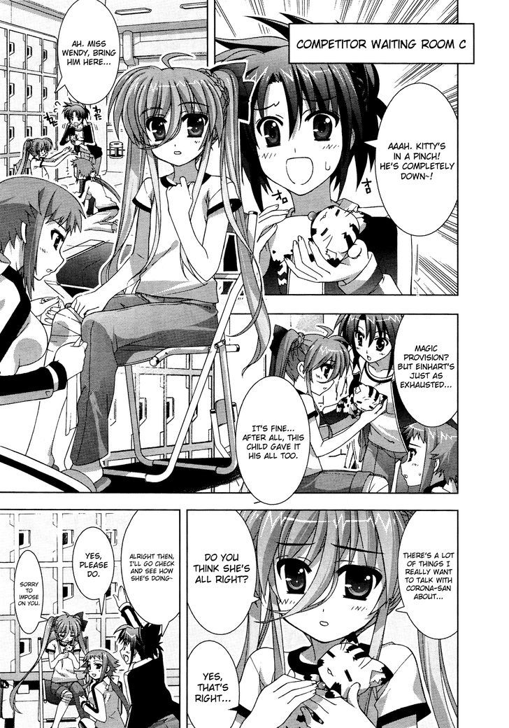 Mahou Shoujo Lyrical Nanoha Vivid Chapter 30 page 27 - Chapter 30 : Hegemon's Fist, Creator's Wish