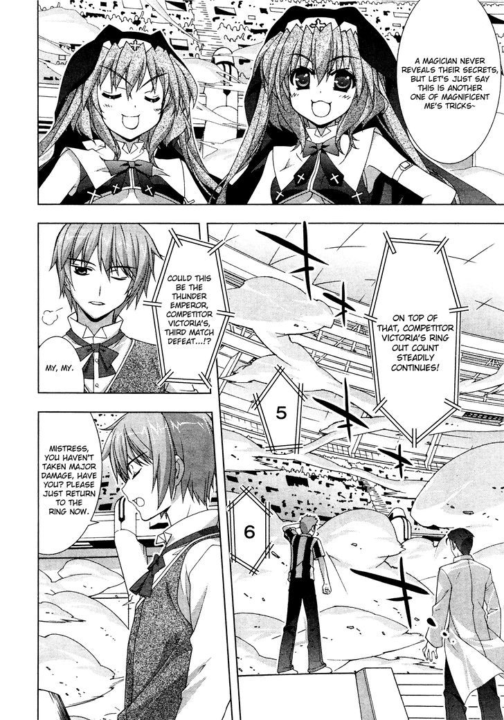 Mahou Shoujo Lyrical Nanoha Vivid Chapter 31 page 10 - Chapter 31 : The Playing Blade vs The Thunder Emperor