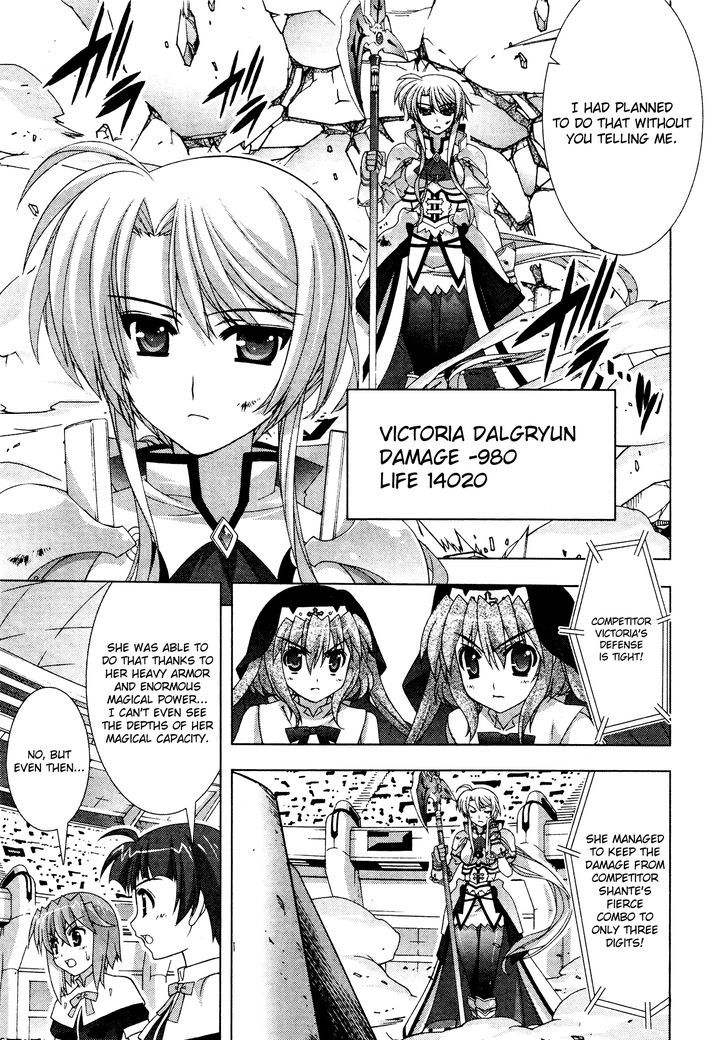 Mahou Shoujo Lyrical Nanoha Vivid Chapter 31 page 11 - Chapter 31 : The Playing Blade vs The Thunder Emperor