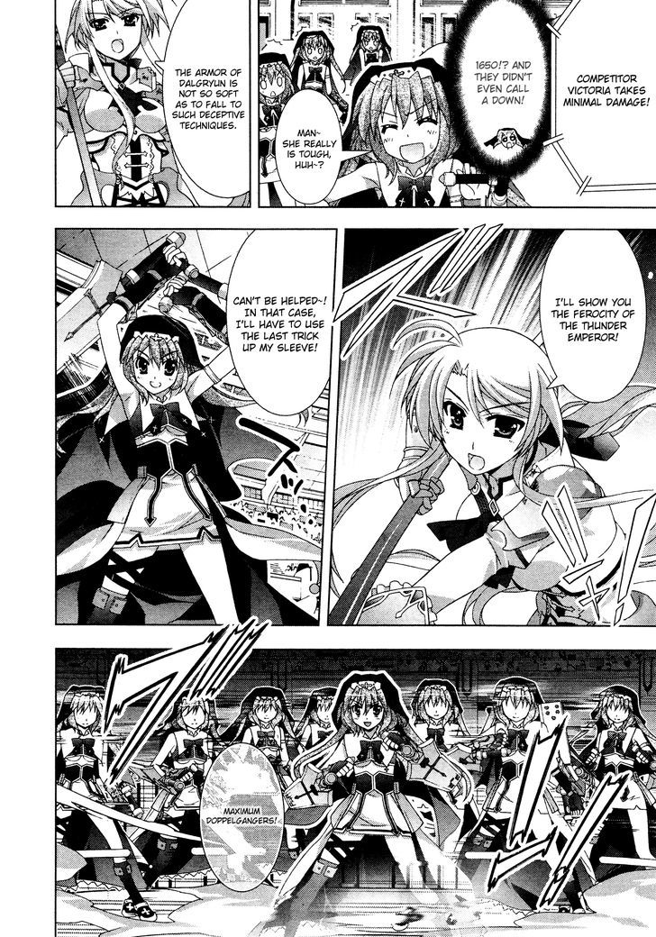 Mahou Shoujo Lyrical Nanoha Vivid Chapter 31 page 22 - Chapter 31 : The Playing Blade vs The Thunder Emperor