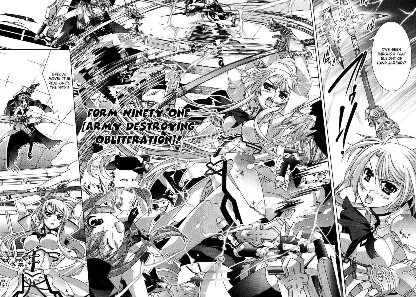 Mahou Shoujo Lyrical Nanoha Vivid Chapter 31 page 24 - Chapter 31 : The Playing Blade vs The Thunder Emperor