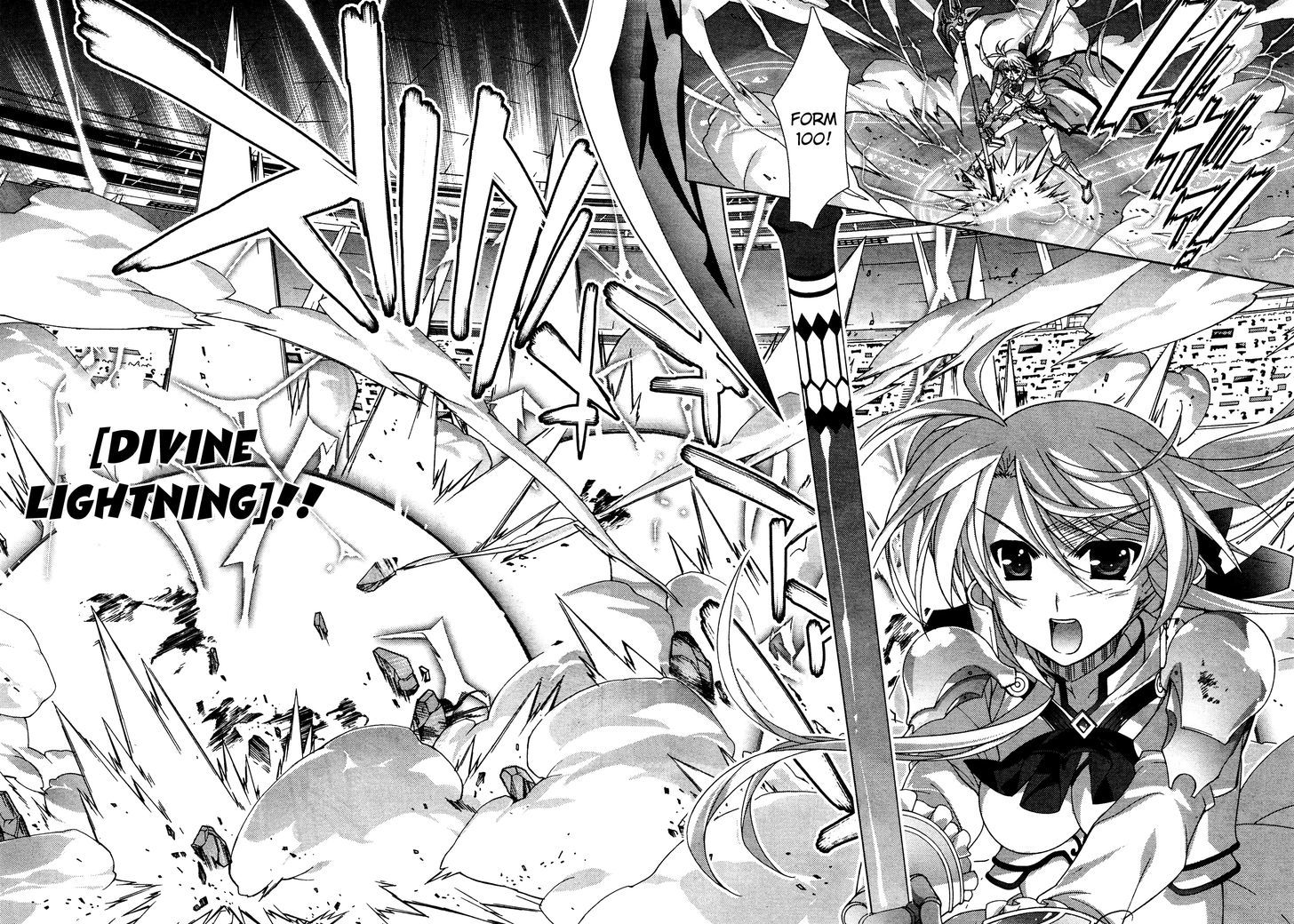 Mahou Shoujo Lyrical Nanoha Vivid Chapter 31 page 25 - Chapter 31 : The Playing Blade vs The Thunder Emperor