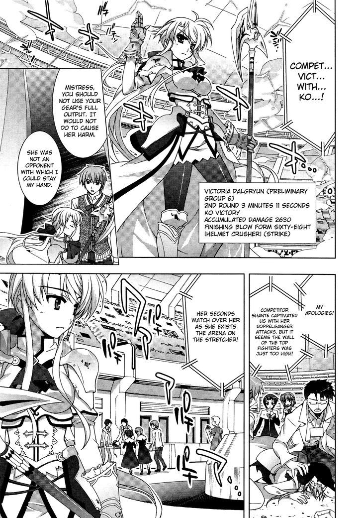 Mahou Shoujo Lyrical Nanoha Vivid Chapter 31 page 27 - Chapter 31 : The Playing Blade vs The Thunder Emperor