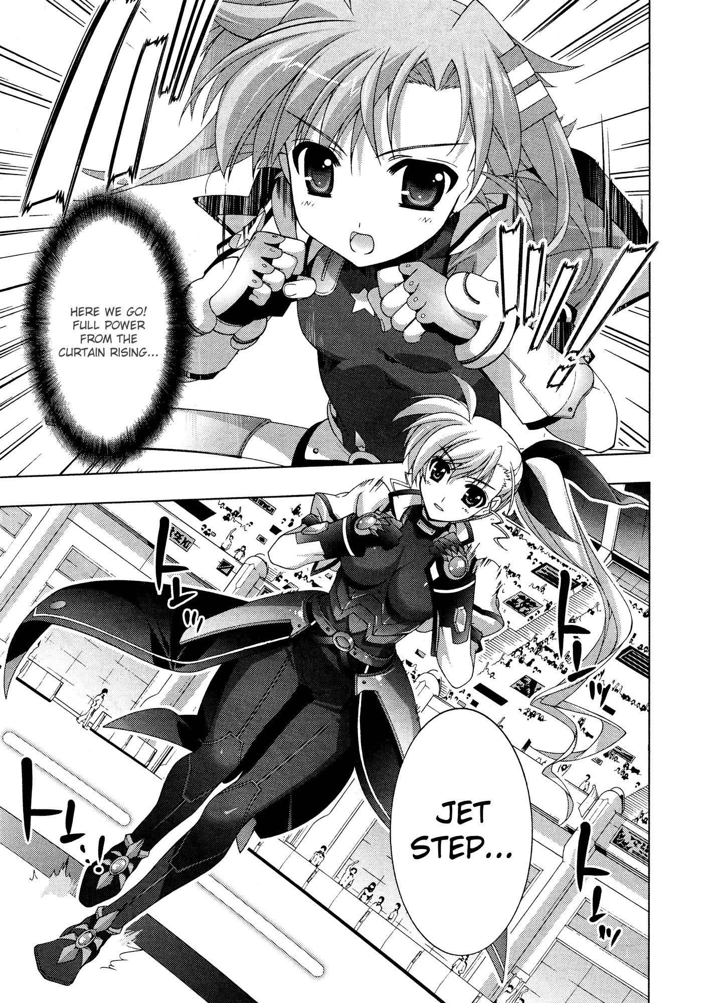 Mahou Shoujo Lyrical Nanoha Vivid Chapter 32 page 13 - Chapter 32 : Preliminary Group 4's 3rd Match!!