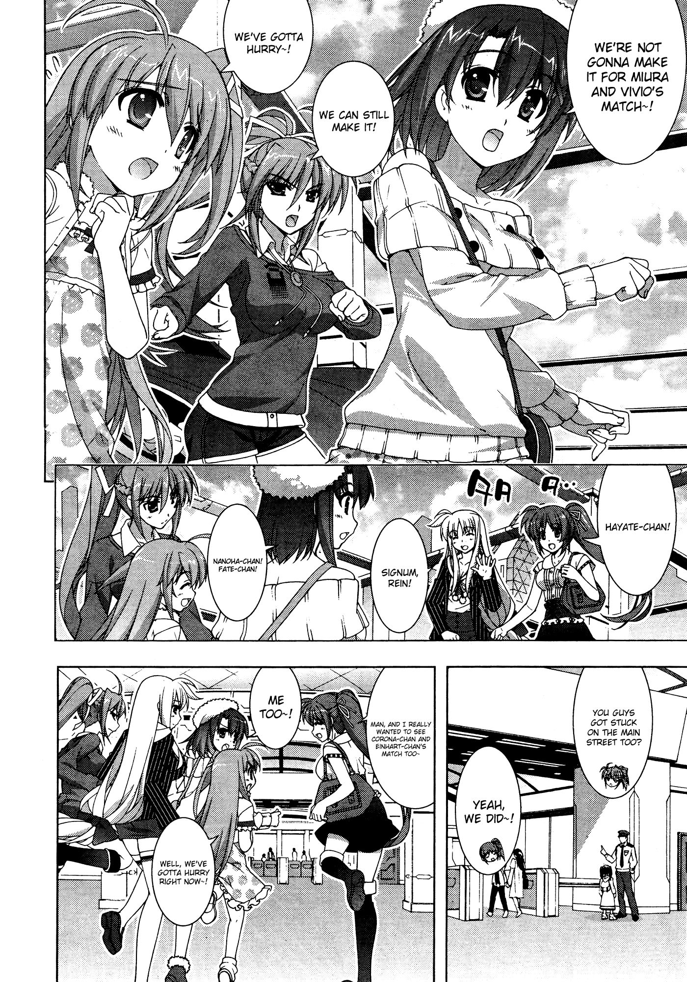 Mahou Shoujo Lyrical Nanoha Vivid Chapter 32 page 2 - Chapter 32 : Preliminary Group 4's 3rd Match!!