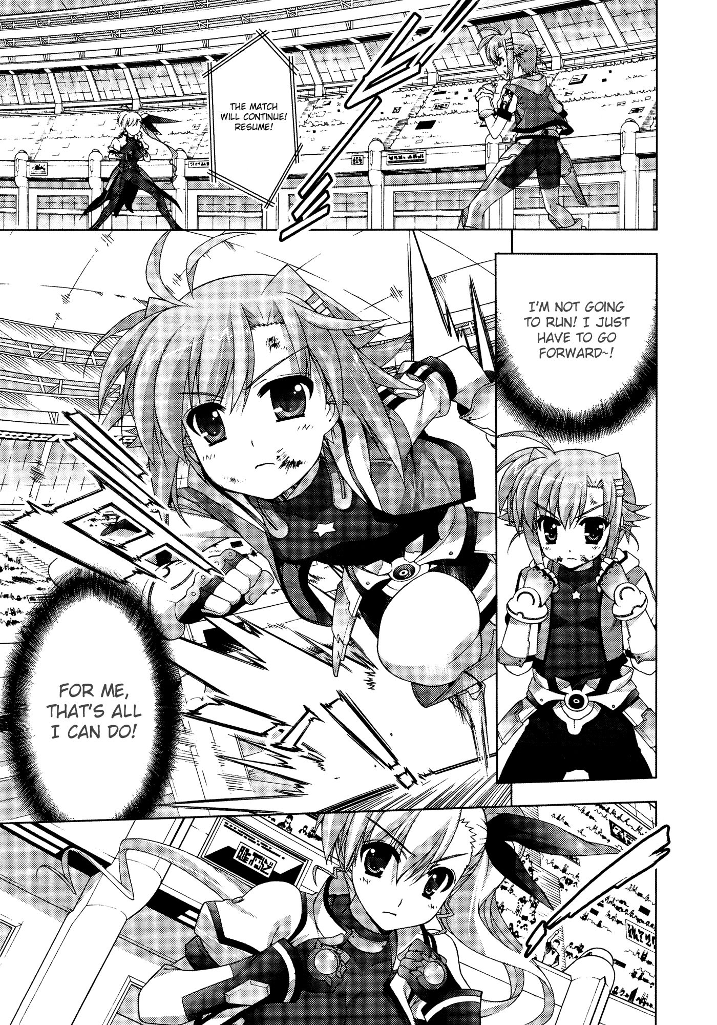 Mahou Shoujo Lyrical Nanoha Vivid Chapter 32 page 20 - Chapter 32 : Preliminary Group 4's 3rd Match!!