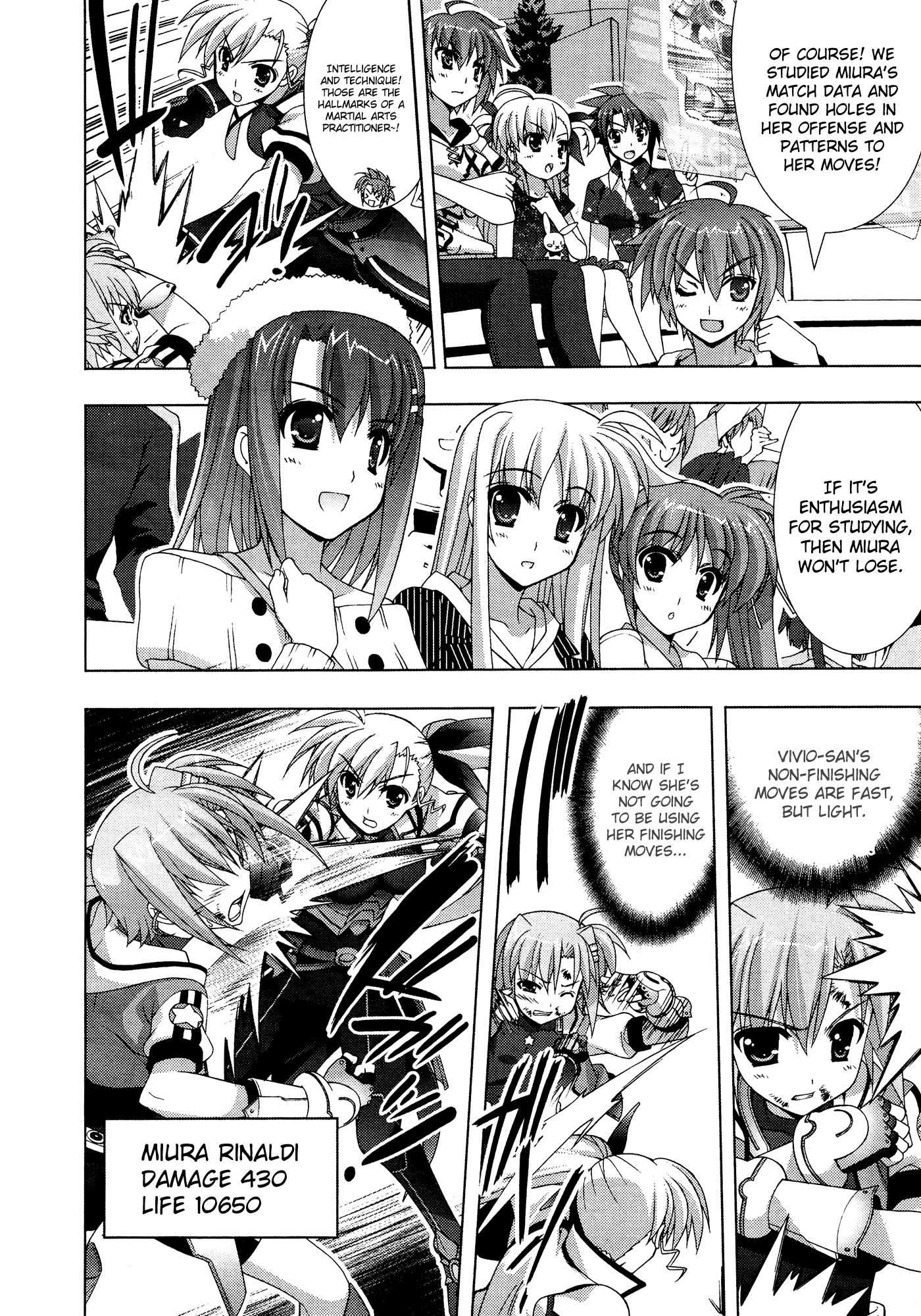 Mahou Shoujo Lyrical Nanoha Vivid Chapter 32 page 23 - Chapter 32 : Preliminary Group 4's 3rd Match!!