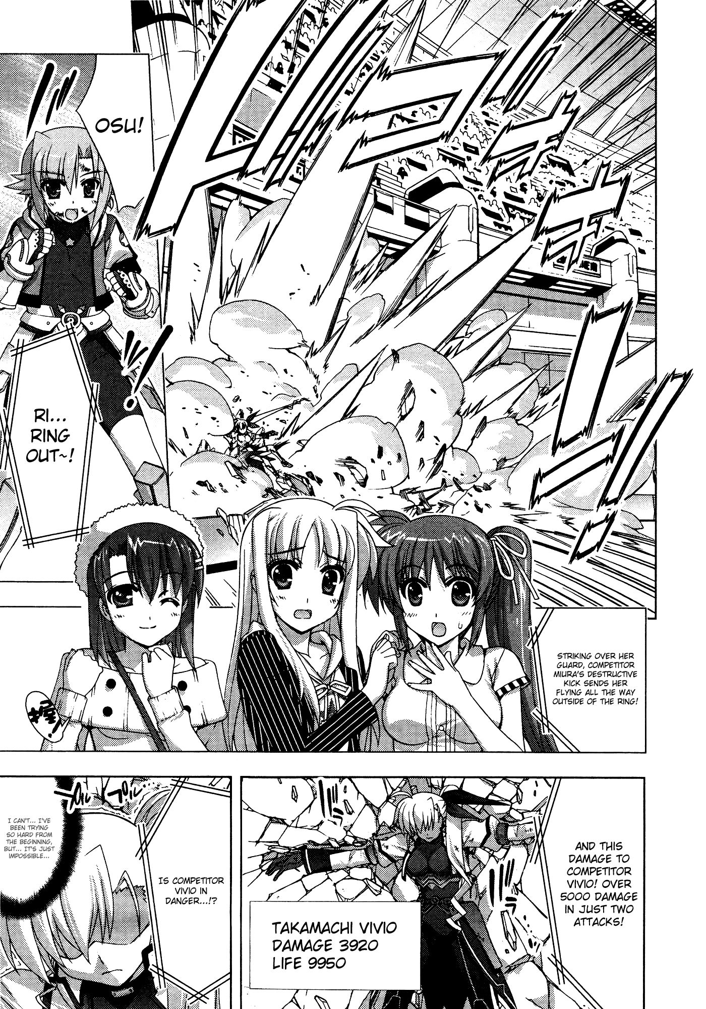 Mahou Shoujo Lyrical Nanoha Vivid Chapter 32 page 26 - Chapter 32 : Preliminary Group 4's 3rd Match!!