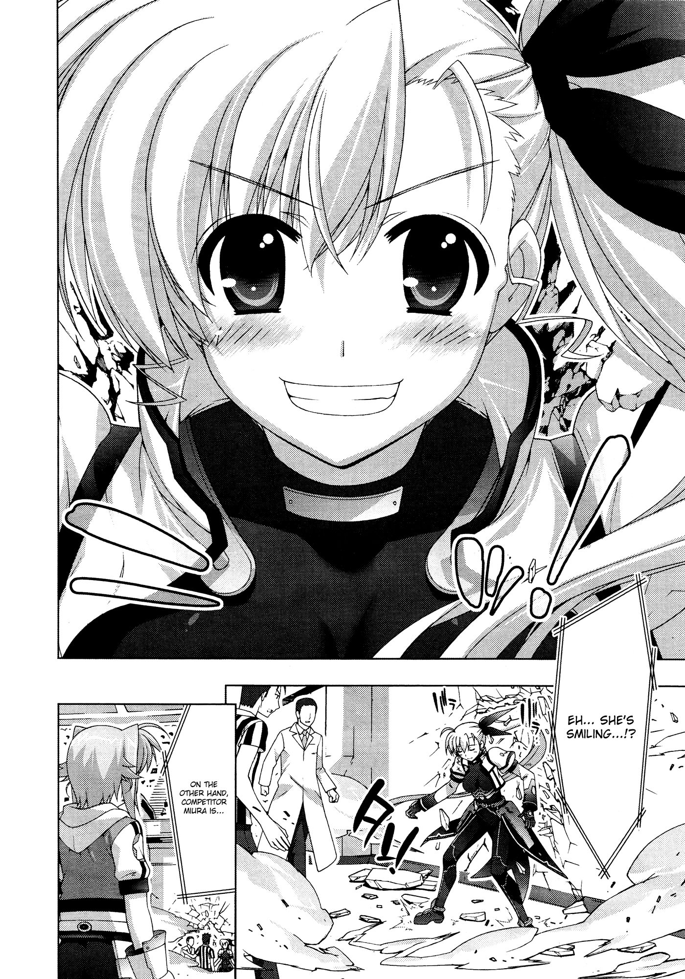 Mahou Shoujo Lyrical Nanoha Vivid Chapter 32 page 27 - Chapter 32 : Preliminary Group 4's 3rd Match!!
