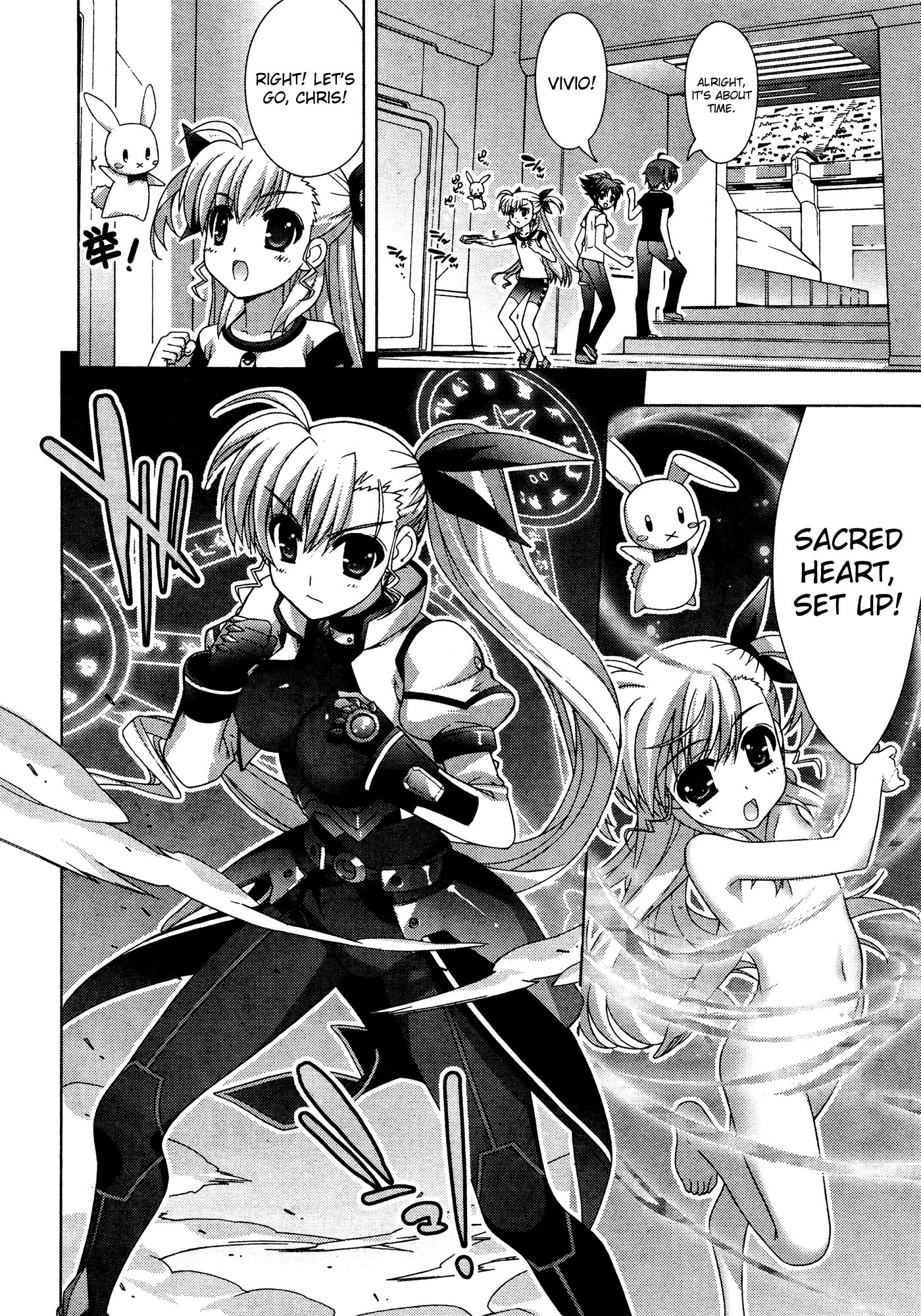 Mahou Shoujo Lyrical Nanoha Vivid Chapter 32 page 6 - Chapter 32 : Preliminary Group 4's 3rd Match!!